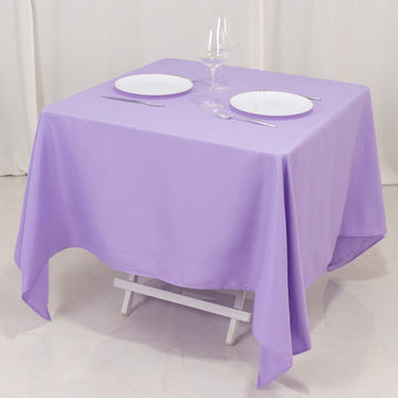 <h3 style="margin-left:0px;"><strong>Fancy Lavender Polyester Tablecloth</strong>