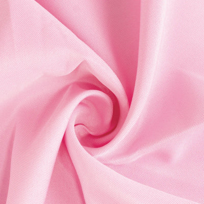 Premium Polyester Square Table Overlay 70"x70" Pink - 220GSM Wrinkle-Resistant Table Topper