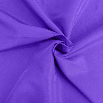 Premium Polyester Square Tablecloth 70"x70" Purple - Wrinkle-Resistant 220GSM Table Cover