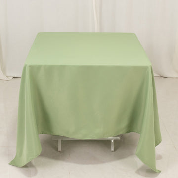 <h3 style="margin-left:0px;"><strong>Premium Sage Green Polyester Square Tablecloth</strong>