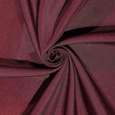 Polyester Square Tablecloth 90"x90" Burgundy - Wrinkle-Resistant & Durable Table Cover