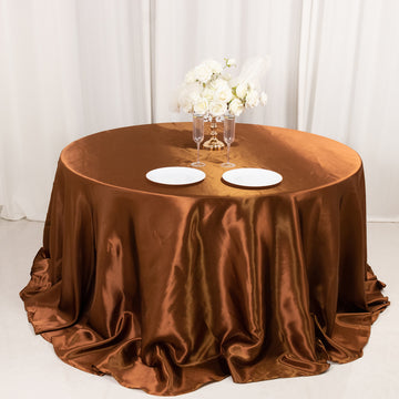 <h3 style="margin-left:0px;"><strong>Durable and Easy to Care For Satin Tablecloth</strong>