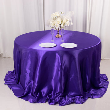 <h3 style="margin-left:0px;"><strong>Durable and Easy to Care For Satin Tablecloth</strong>