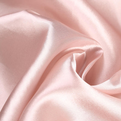 Satin Rectangular Tablecloth 90"x132" Dusty Rose - Seamless Table Cover