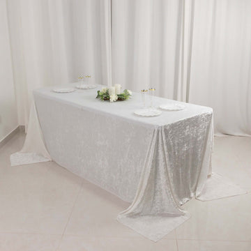 Creating Memorable Events with Premium Velvet 90"x132" Tablecloth