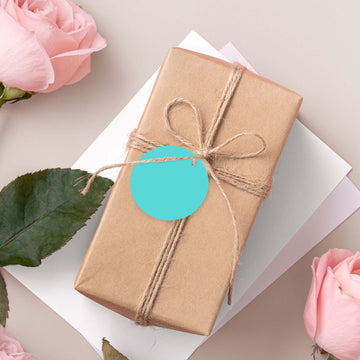 Turquoise Wedding Favor Gift Tags