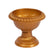 Gold roman urn planter