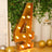 4ft Giant LED Marquee Number, Gold Pre-Cut Foam Board with 10 Warm White