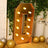 4ft Giant LED Marquee Letter, Gold Pre-Cut Foam Board with 10 Warm White