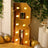 4ft Giant LED Marquee Letter, Gold Pre-Cut Foam Board with 10 Warm White