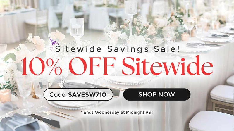 Sitewide Savings Sale! Ends Wednesday at Midnight PST