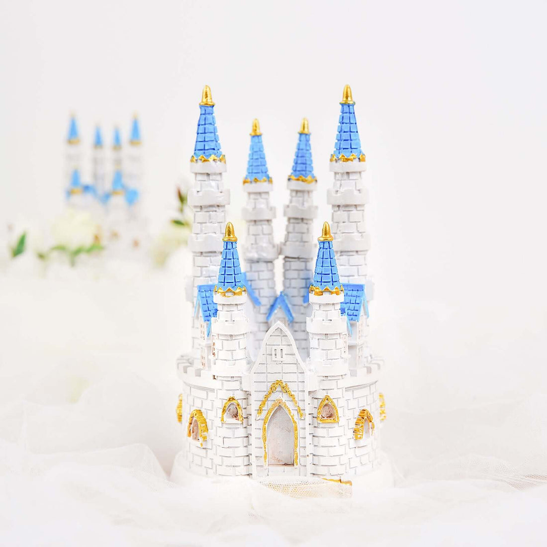 Faiytale Castle Cake Topper Figurine 8 Inch