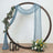 Dusty Blue Gauze Cheesecloth Draping Fabric Arch Decorations, Boho Arbor Long Curtain Panel 20ft