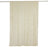 8 Feet Ivory Premium Velvet Backdrop Drape Curtain, Privacy Photo Booth Event Divider Panel