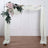 Ivory Sheer Organza Wedding Arch Draping Fabric, Long Curtain Backdrop Window Scarf Valance 18ft