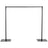 Metal DIY Adjustable Heavy Duty Pipe and Drape Stand Set, Backdrop Kit With Steel Base 10ft#whtbkgd