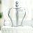 9inch Matte Silver Metal Royal Crown Cake Topper, Wedding Cake Decor