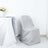 Silver Polyester Folding Chair Cover, Reusable Stain Resistant Slip On Chair Cover