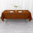 60x102inch Cinnamon Brown Seamless Polyester Rectangular Tablecloth