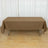 60inch x 102inch Taupe Polyester Rectangular Tablecloth
