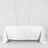 72 Inch x 120 Inch Rectangle Tablecloth In White Polyester