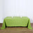90 Inch x 132 Inch Apple Green Polyester Rectangular Tablecloth