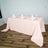 90x156" Rose Gold|Blush Polyester Rectangular Tablecloth