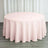 120" Rose Gold | Blush Polyester Round Tablecloth