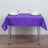 Purple Polyester Square Tablecloth 54"x54"