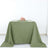 Eucalyptus Sage Green 90 Inch Square Polyester Tablecloth