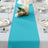 Turquoise Polyester Table Runner 12 Inch x 108 Inch