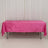 Fuchsia Premium Crushed Velvet Rectangle Tablecloth - 60x102inch