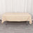 60x102inch Beige Seamless Premium Polyester Rectangular Tablecloth - 200GSM