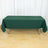 60x102inch Hunter Emerald Green 200 GSM Seamless Premium Polyester Rectangular Tablecloth