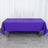 60x102inch Purple 200 GSM Seamless Premium Polyester Rectangular Tablecloth