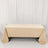 Beige Seamless Premium Polyester Rectangular Tablecloth 220GSM