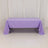 Lavender Lilac Seamless Premium Polyester Rectangular Tablecloth 220GSM