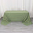 90x156inch Eucalyptus Sage Green 220 GSM Seamless Premium Polyester Rectangular Tablecloth