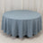 Dusty Blue Premium Polyester Round Tablecloth 220GSM