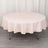 Blush Seamless Premium Polyester Round Tablecloth 200GSM