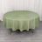 90inch Eucalyptus Sage Green 200 GSM Seamless Premium Polyester Round Tablecloth