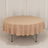 Nude Seamless Premium Polyester Round Tablecloth 220GSM 90inch