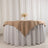 Nude Seamless Premium Polyester Square Table Overlay 220GSM