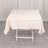54inch Blush Rose Gold 200 GSM Seamless Premium Polyester Square Tablecloth