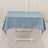 Dusty Blue Seamless Premium Polyester Square Tablecloth 220GSM
