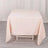 70x70inch Blush Rose Gold 200 GSM Premium Seamless Polyester Square Tablecloth