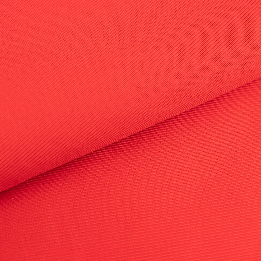 Premium Red Scuba Polyester Fabric Bolt, Wrinkle Free DIY Craft Fabric Roll
