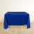 Royal Blue Premium Scuba Square Tablecloth, Polyester Seamless Tablecloth 70inch