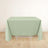Sage Green Premium Scuba Square Tablecloth, Polyester Seamless Tablecloth 70inch