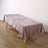 60 Inch x 102 Inch Mauve Seamless Linen Reusable Premium Velvet Rectangle Tablecloth 